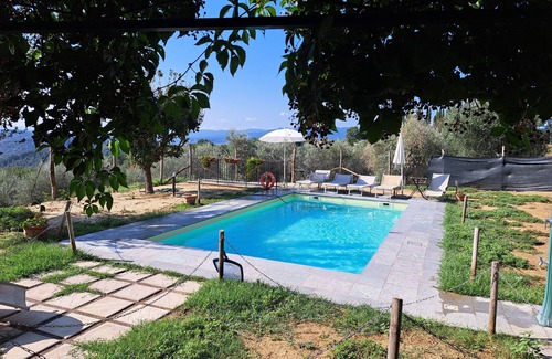 Rignano sull'Arno House | Inviting Country Apartment with Terrace & Shared Pool Access