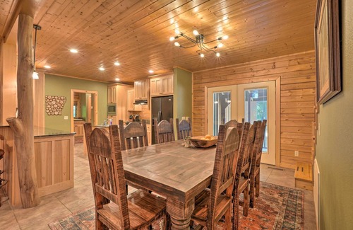 Springdale Cabin | Cozy Country Cabin with Wraparound Deck & Scenic Views