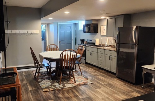 Sault Ste. Marie Apartment | Experience Year-Round Adventure: Hot Tub, Trails & Skiing
