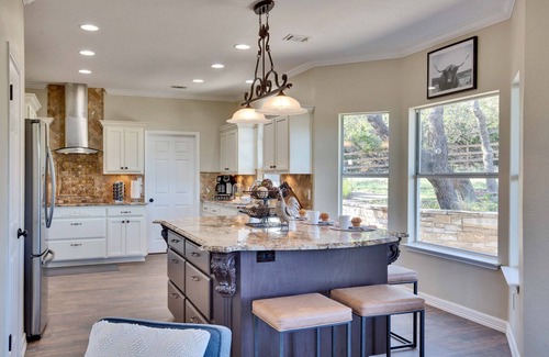 West Cave Estates House | Inviting Country Estate with Hot Tub Near Downtown Dripping Springs