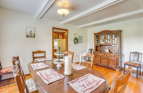 Lineville House | Country Home Near Lake Wedowee: Patio & Fire Pit!