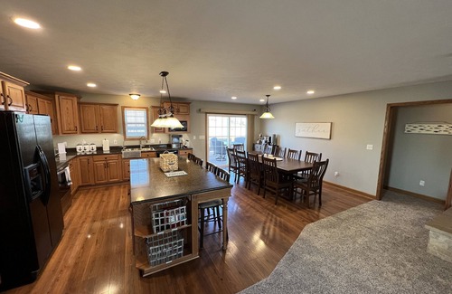 Milford House | Idyllic Country Home with Lake Access & Game Room