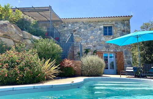 Ventiseri Villa | Idyllic Country House with Ocean View & Private Pool