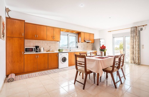 South Rhodes Villa | Country House 'White Pearl Apolakkia 1' with Pool & Ocean View