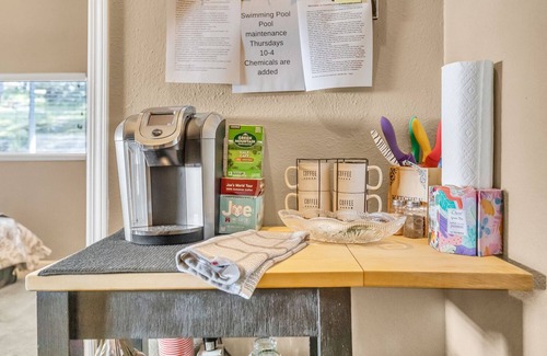 Placerville House | Cozy Retreat with Ocean Views and Pet-Friendly Amenities