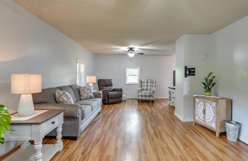 Greeneville House | Idyllic Greeneville Retreat with Fire Pit & Pet-Friendly Perks