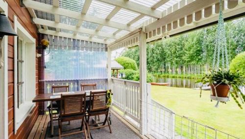 Janakkala House | Scenic Riverside Cabin Retreat for All Seasons