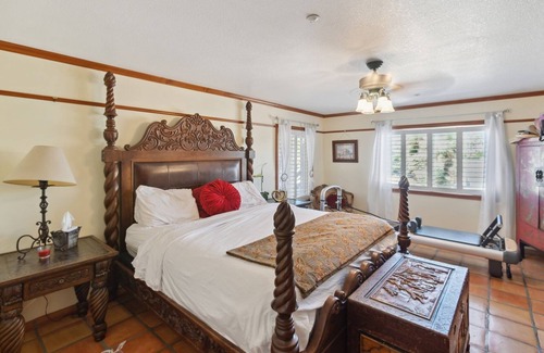 Yucca Valley House | Countryside Spanish Hacienda w/ Spa, Horses, Views by RedAwning