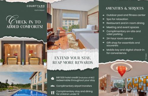 Nedumbassery Hotel | Relaxing Stay at Courtyard by Marriott Kochi Airport