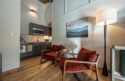 Thayerville Hotel | Cove Creek Lodge 213: Dog Friendly Standard Double Queen Room