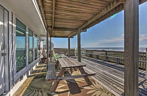 Galveston House | Beachfront Galveston Home with Amazing Gulf Views!