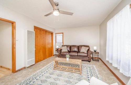 Wichita House | Charming 1 Bed Home with Garage & Fenced Yard for Families