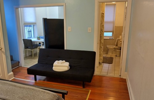 Washington Square West Apartment | Inviting 1 Bedroom Apartment for Family or Friends Getaway