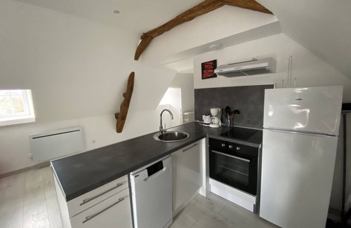 La Roche-Posay Apartment | Cozy Apartment in La Roche-Posay with Spa & Kitchen