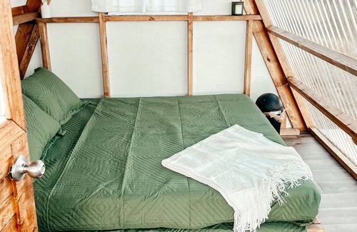 Washington County Cabin | Charming A-Frame on a Farm with Mountain Views