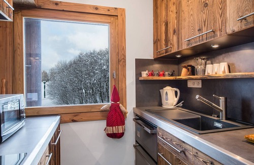 Le Planellet Apartment | Cozy 1-Bedroom Apartment in Megève for Families