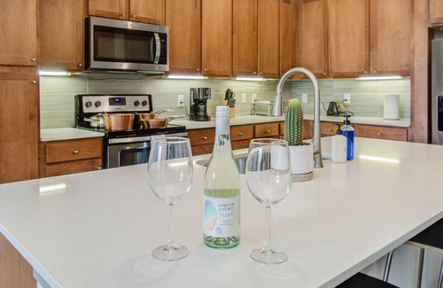 Central Business District Apartment | Inviting 1BDR Apartment with City Views & Pool Access