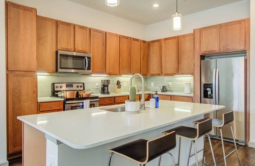 Central Business District Apartment | Inviting 1BDR Apartment with City Views & Pool Access