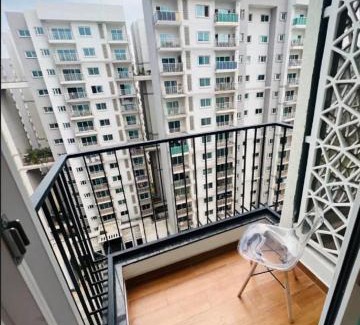 Sahakar Nagar Apartment | Cozy 1BHK Near Mall of Asia with Pool Access