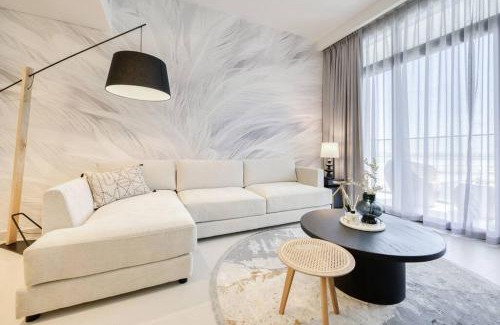 Dubai Apartment | Bright 1 BR Apartment with Ocean View in Dubai Creek Harbour