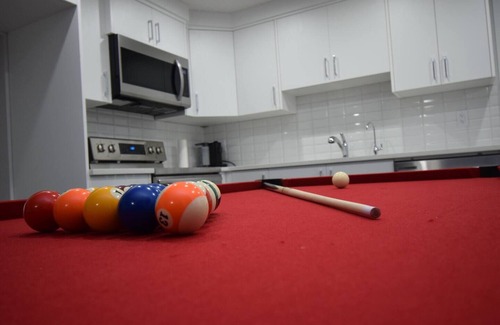 Southeast Calgary House | Inviting 1BR Suite with Home Office & Pool Access