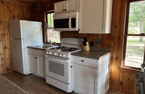 Rhinelander Cabin | Cozy 2-bedroom cabin on Wisconsin River Chain -n200' from the Beach Bar & Grill