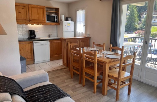 Saint-Gervais-les-Bains Apartment | Cozy 1-Bedroom Apartment in Saint-Gervais-les-Bains for 6
