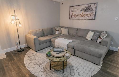 Arlington Apartment | Inviting 2BR Farmhouse Apartment with Free Parking & Family Focus
