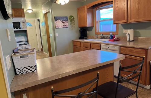 Rogers City House | Charming Lake House Near Huron Sunrise Trail & Pet-Friendly