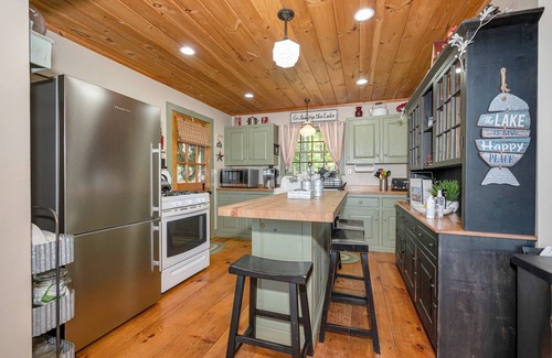 South Effingham House | Relax in a 3BR Retreat with Mountain & Lakefront Views