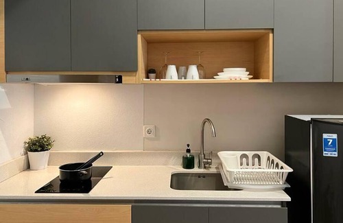 Jakarta Apartment | Inviting 3BR Suite at TA Residence with Ocean Views