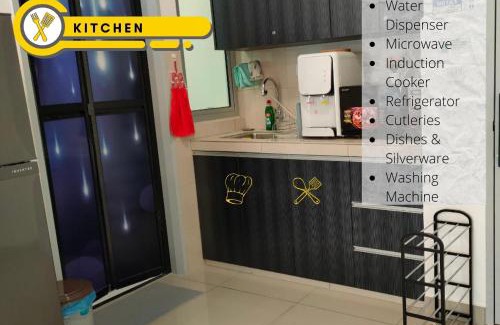 Shah Alam Apartment | Cozy 3R2B Homestay with Pool & Hot Tub - Rated 9/10