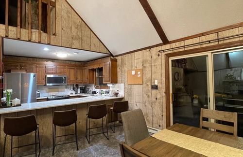 Gouldsboro Cabin | Beautiful 4-Bedroom Cabin with Pool and Oceanfront Views