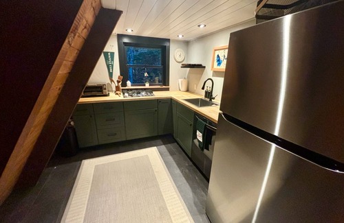 Eaton House | Cozy A-Frame next to King Pine Ski Area - 31 day rental or longer
