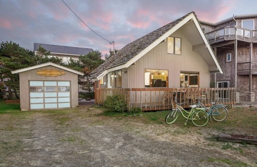 Pacific City House | Charming A-frame Retreat Steps from the Beach with Ocean Views
