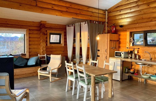 Molares Ski Chalet | Cozy accommodation with hot tub with panoramic views of mountain and valley