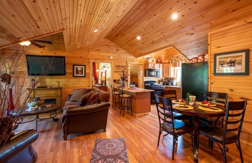 Jay Cabin | Charming Adirondack Ski Cabin with Oceanfront Views