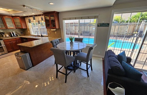 Edenvale House | Inviting Home with Private Pool Near Parks and Trails