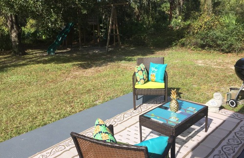 North Port House | Stylish House with Wooded Views and Pool in North Port, FL