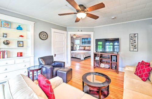 Delmar Apartment | Charming Delmar Getaway with Fire Pit & Family-Friendly Perks