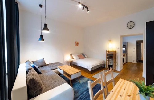 Neulerchenfeld Apartment | Charming Apartment with Private Terraces Near City Center
