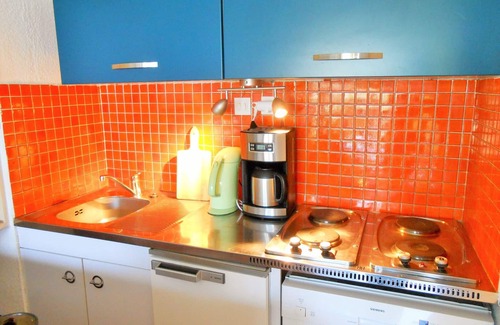 Les Deux Alpes Apartment | Cozy apartment at the foot of the slopes with balcony and equipped kitchen