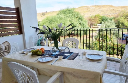 Capo Rizzuto Apartment | Inviting Apartment Steps from the Sea with Pool Access
