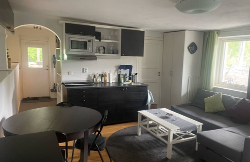 Farsta Apartment | Inviting Apartment Near Nature with Pet-Friendly Amenities