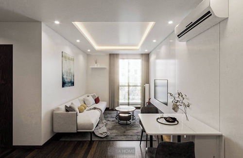 Hai Phong Apartment | Modern 1-Bedroom Apartment with Pool & Spa Amenities