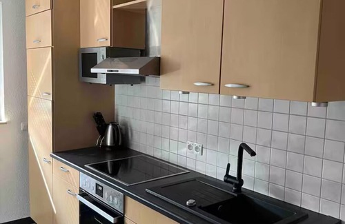 Selfkant Apartment | Cozy apartment with balcony and parking space in Tüddern