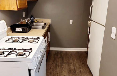 Lansing Apartment | Relaxing Downtown Apt by Lugnuts Stadium with Kitchen