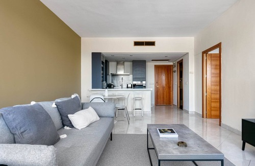 Moncloa - Arguelles Apartment | Charming Argüelles 1bd with Pool & Views Near Madrid Rio