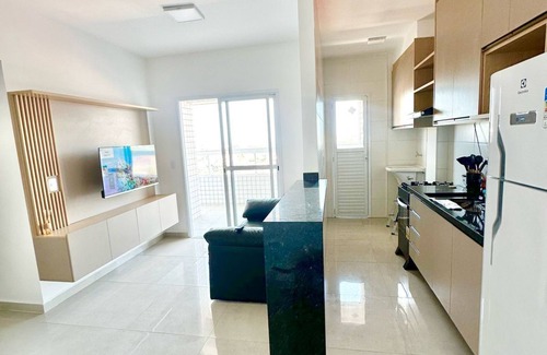 Mirim Apartment | Cozy beach apartment, large for up to 8 guests, with balcony.
