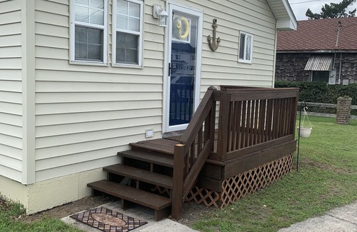 North Carolina Coast House | Top-Rated Beach Cottage Steps From Boardwalk & Family Fun